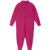 Reima Fleece Overtøj Reima Toddlers' Wool All in One Parvin - Cranberry Pink (516483-3600)