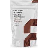 Glycin - Mælkeproteiner - Pulver Proteinpulver Functional Nutrition Whey 100 Protein Powder Chocolate 850g