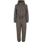Brun - Polyester Jumpsuits & Overalls Global Funk Jazmine Thermal Suit - Dark Earth