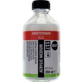 Hvid Malemedier Amsterdam Acrylic Medium Matt Bottle 250ml