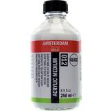 Hvid Malemedier Amsterdam Acrylic Medium Gloss Bottle 250ml
