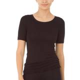 Calida Dame Overdele Calida True Confidence Shirt Short Sleeve - Black