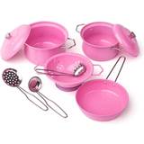 Tidlo Legetøjskøkkener Tidlo Pink Cookware Set