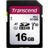 16 GB Hukommelseskort Transcend 410M MLC SDHC Class 10 UHS-I U1 V10 A1 16GB