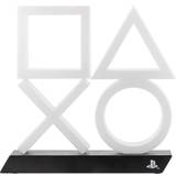 Batteridrevede - Skrivebordslamper - Sort Bordlamper Paladone Playstation 5 Icons XL Bordlampe 32cm