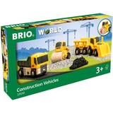 Byggepladser - Trælegetøj BRIO Construction Vehicles 33658