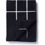 Håndklæder Marimekko Tiiliskivi Gæstehåndklæde Sort (70x50cm)