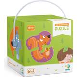 Dodo 6 in 1 Puzzle 2-3-4 Forest Animals