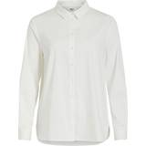 Dame - Elastan/Lycra/Spandex Skjorter Object Collector's Item Loose Fit Shirt - White