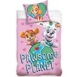 Paw Patrol - Pink Tekstiler MCU Paw Patrol Pawsome Planet Bedding 140x200cm