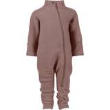 Pink Jumpsuits Børnetøj Mikk-Line Baby Ulddragt - Burlwood (50005)