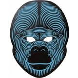 Blå Masker Th3 Party Gorilla LED Mask