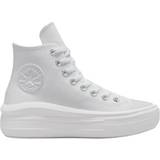 35 - Imiteret læder - Unisex Sneakers Converse Chuck Taylor All Star Move - White
