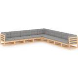 Havemøbel vidaXL 3076894 Loungesæt, borde inkl. 9 sofaer