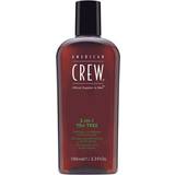 American Crew Udreder sammenfiltringer Shampooer American Crew 3-in-1 Tea Tree Shampoo, Conditioner & Body Wash 100ml