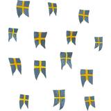 Blå Vægdekorationer Børneværelse That's Mine Flags Sweden