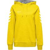 Dame - Gul - Hoodies - S Sweatere Hummel Go Cotton Hoodie Women - Sports Yellow