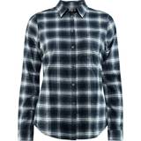 Fjällräven Dame - XL Skjorter Fjällräven Övik Flannel Shirt W - Dark Navy