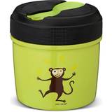 Grøn Børnetermokander Carl Oscar Termomadkasse 0.5l Lime Monkey