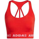 Adidas Mesh Undertøj adidas Training Aeroknit Sports Bra - Vivid Red