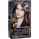 Solbeskyttelse Permanente hårfarver L'Oréal Paris Récital Préférence #5.0 Bruges Light Brown