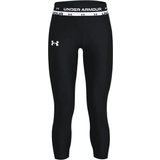 Under Armour Girl's Heatgear Cropped - Black/White (1361237-001)
