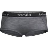 Icebreaker Merinould Trusser Icebreaker Women's Merino Sprite Hot Pants - Gritstone Heather/Black