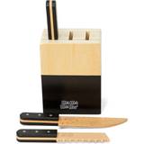 Rollelegetøj MaMaMeMo Knife Block with 3 Knives