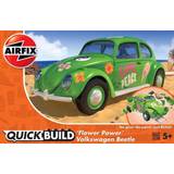 Airfix Modeller & Byggesæt Airfix VW Beetle Flower Power Quickbuild