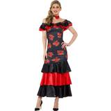 Sydeuropa Dragter & Tøj Kostumer Smiffys Flamenco Lady Costume
