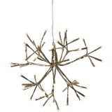 Guld - LED-belysning Julebelysning Star Trading Firework Julelampe 27cm
