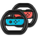 Joy con pair Nitho Nintendo Switch Joy-Con Wheel Pair - Black