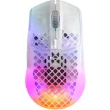 Hvid - Trådløs Computermus SteelSeries Aerox 3 Wireless Gaming Mouse Ghost
