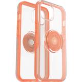 Apple iPhone 13 - Orange Mobilcovers OtterBox Otter + Pop Symmetry Series Clear Case for iPhone 13