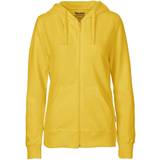 Neutral Zip Hoodie Women - Yellow