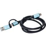 I-TEC USB-kabel Kabler I-TEC USB C-USB C/USB A 3.1 (Gen.2) 1m