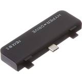 Sort Dockingstationer Sanho HyperDrive USB C-HDMI/USB A/USB C/3.5mm Adapter