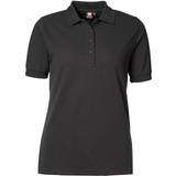 ID Ladies Pro Wear Polo Shirt - Black