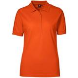 Dame - Orange Polotrøjer ID Ladies Pro Wear Polo Shirt - Orange