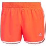 Mesh - Orange Bukser & Shorts adidas Marathon 20 Shorts Women - App Solar Red/White