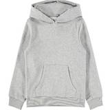 Grå Overdele Name It Long Sleeved Sweatshirt - Grey/Grey Melange (13192126)