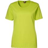 Grøn - Slids - XXL Overdele ID Ladies Pro Wear T-Shirt - Lime