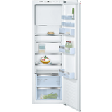 Integrerede køle/fryseskabe - Køleskab over fryser - Manuel afrimning Bosch KIL82AFF0 Hvid