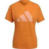Dame - Orange T-shirts & Toppe adidas Sportswear Winners 2.0 T-shirt Women - Focus Orange Melange