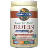 K-vitaminer - Pulver Proteinpulver Garden of Life Raw Organic Protein Vanilla Chai 580g
