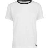 Under Armour 16 Overdele Under Armour Charged Cotton T-shirt Womens - White/Black