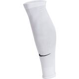 Arm- & Benvarmere Nike Squad Soccer Leg Sleeves Unisex - White/Black