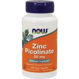 Now Foods Vitaminer & Mineraler Now Foods Zinc Picolinate 50mg 120 stk