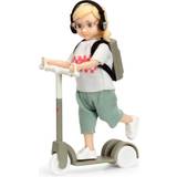 Lundby Negle Dukker & Dukkehus Lundby Dollhouse Dolls with Scooter 60808100