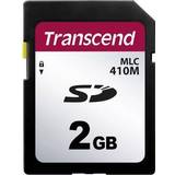 Transcend 2 GB Hukommelseskort & USB Stik Transcend 410M MLC SD 2GB